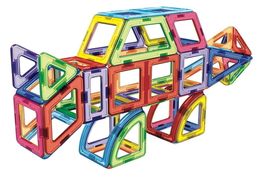 большой динозавр из магнитного конструктора-2