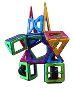 мини-робот из магнитного конструктора