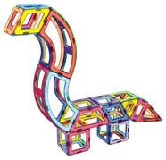 динозавр из магнитного конструктора