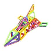 самолет из магнитного конструктора