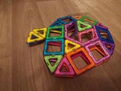 легкая сборка магнитного конструктора