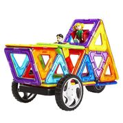 тягач из магнитного конструктора