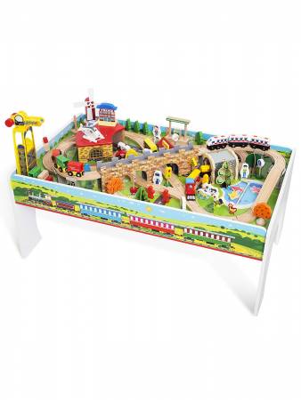 Игровой стол с жд 120 деталей