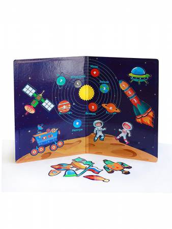 Бигр Магнитная игра Космос (мини) Бигр Магнитная игра Космос (мини)