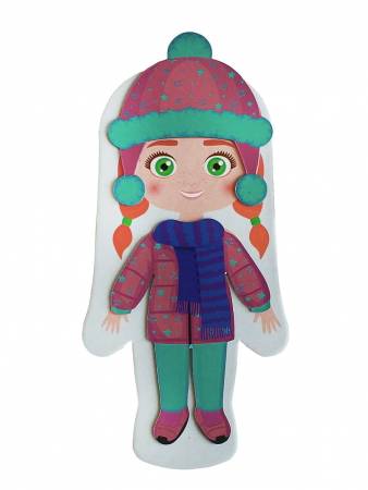Бигр Магнитная игра Кукла Агата Бигр Магнитная игра Кукла Агата