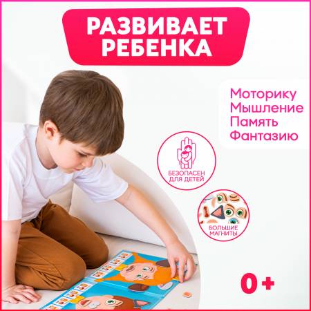 Бигр Магнитная игра Эмоции (мини)