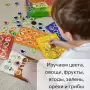 Бигр Магнитная игра Цветовое лото 