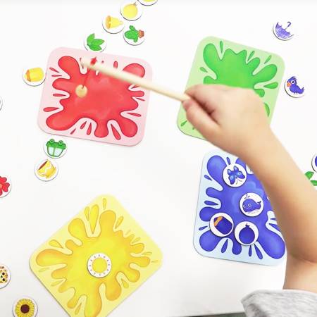 Бигр Магнитная игра Цветная рыбалка