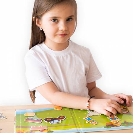 Ферма, развивающая магнитная настольная игра