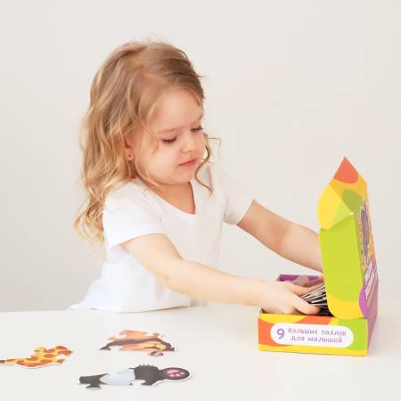 Бигр Тропические животные пазлы