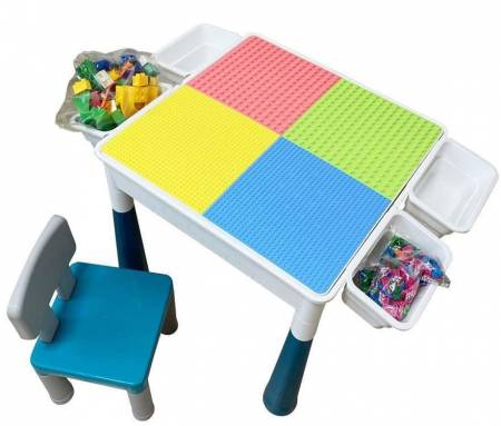 Многофунциональный игровой стол для конструирования 6в1