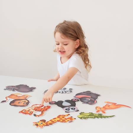 Бигр Тропические животные пазлы