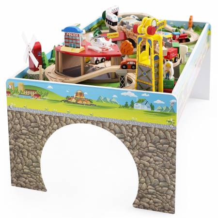 Игровой стол с жд 120 деталей