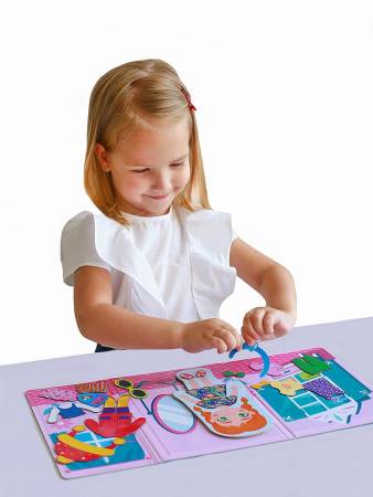 Бигр Магнитная игра Кукла Агата Бигр Магнитная игра Кукла Агата