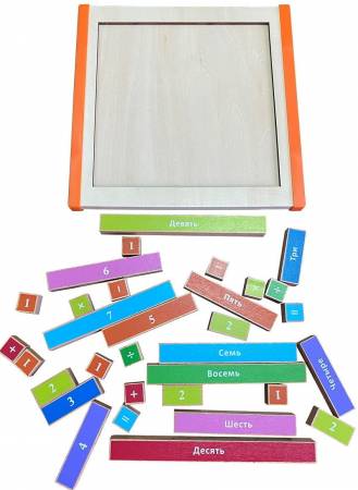 Головоломка Математика-счет-цифры монтессори-игрушка 32 детали