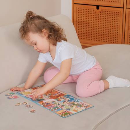 Бигр Магнитная игра Идем в детский сад