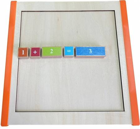 Головоломка Математика-счет-цифры монтессори-игрушка 32 детали