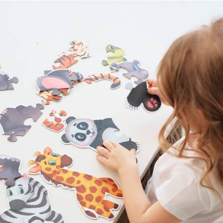 Бигр Тропические животные пазлы