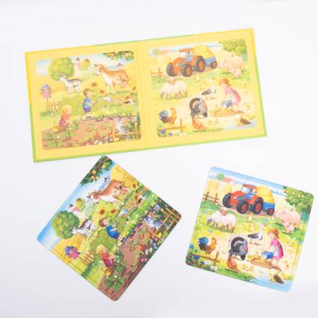 Бигр Магнитные пазлы В деревне Бигр Магнитные пазлы В деревне