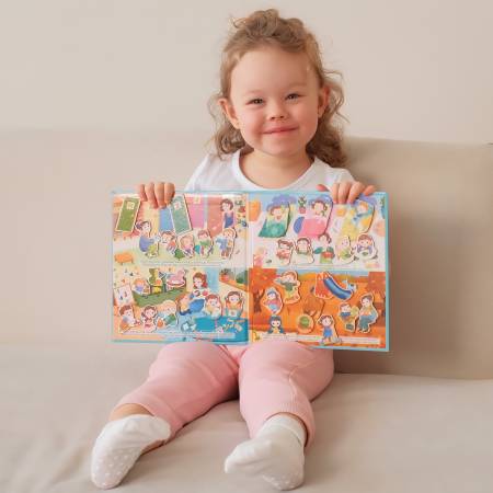 Бигр Магнитная игра Идем в детский сад