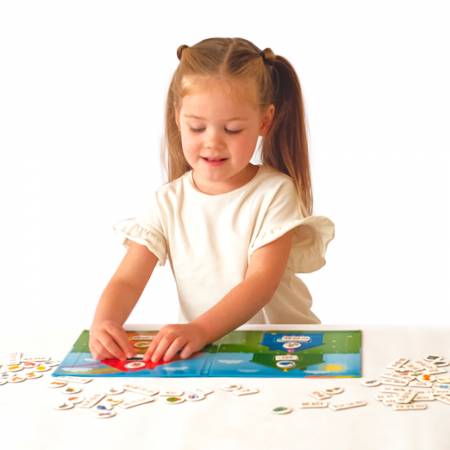 Бигр Магнитная игра Слоговые домики (мини)