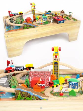 Игровой стол с жд 118 деталей