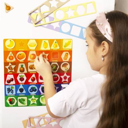 Бигр Магнитная игра Разноцветики