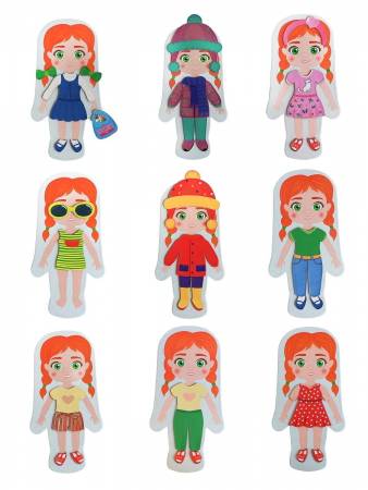 Бигр Магнитная игра Кукла Агата Бигр Магнитная игра Кукла Агата