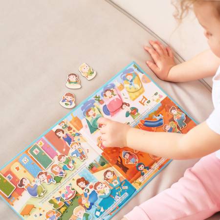 Бигр Магнитная игра Идем в детский сад