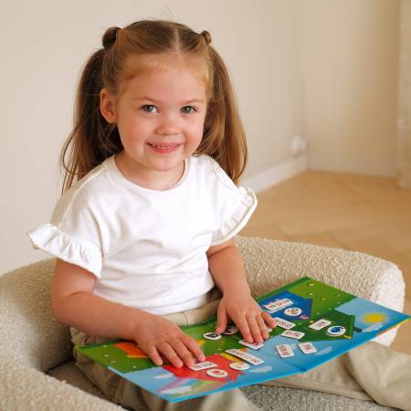 Бигр Магнитная игра Слоговые домики (мини)