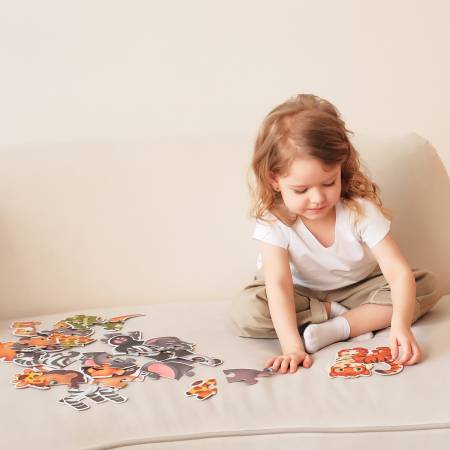 Бигр Тропические животные пазлы