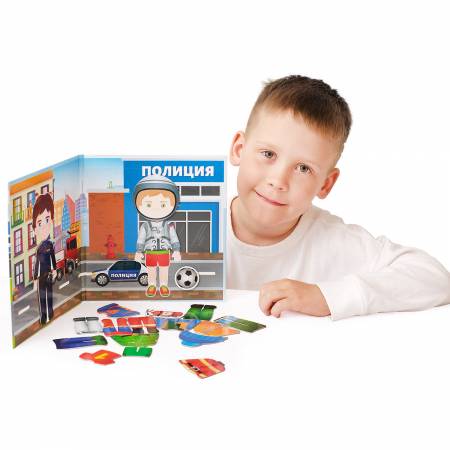 Бигр Магнитная игра Одежда для мальчиков Бигр Магнитная игра Одежда для мальчиков