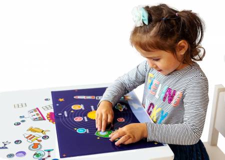 Бигр Магнитная игра Космос