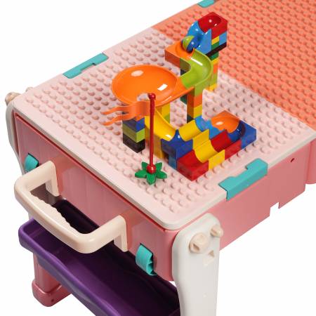 Стол для конструктора GT-08 розовый