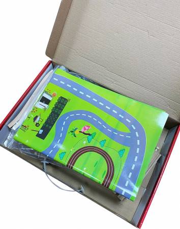 Деревянная железная дорога 80 деталей