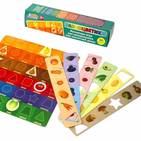 Бигр Магнитная игра Разноцветики