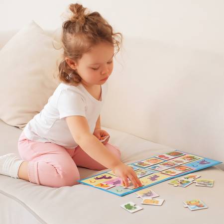 Бигр Магнитная игра Кто что ест?  Бигр Магнитная игра Кто что ест?
