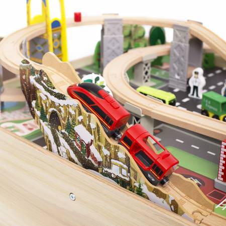 Игровой стол с жд 100 деталей